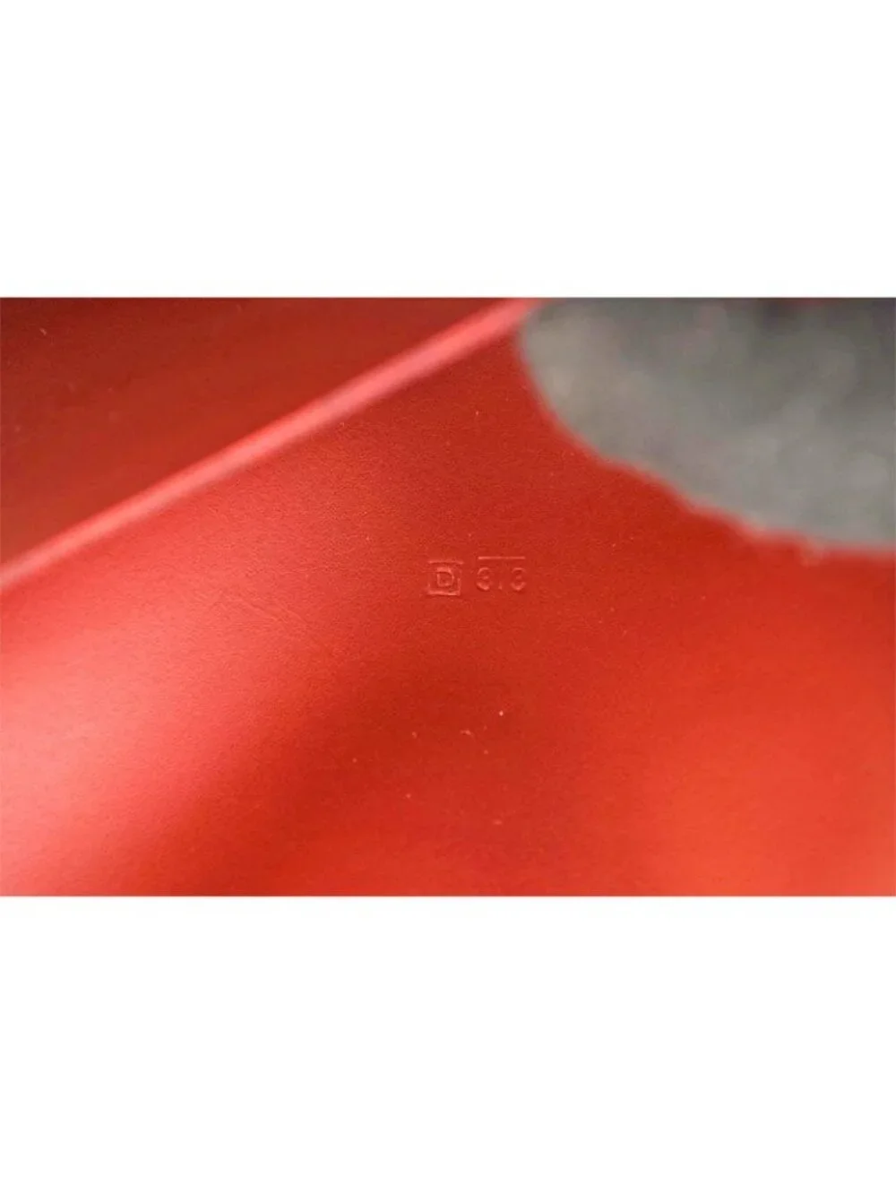 Hermes Agenda Notebook Cover Diary Vintage Box Calf Rouge